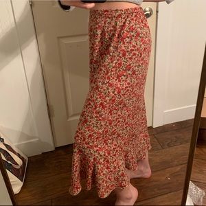 Norton McNaughton Floral Skirt